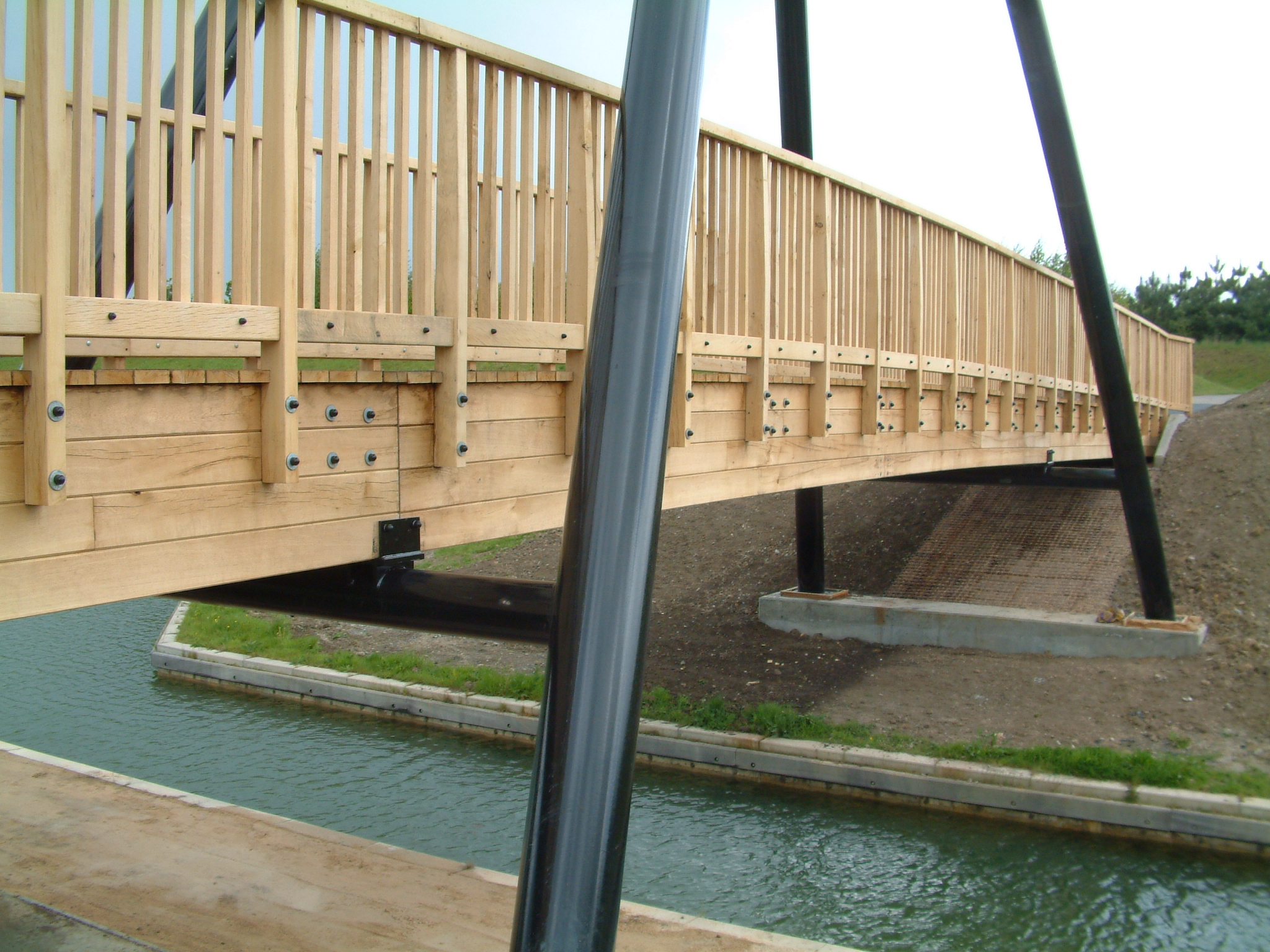 Dowel Laminated Foot bridges